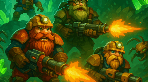 Deep Rock Galactic game