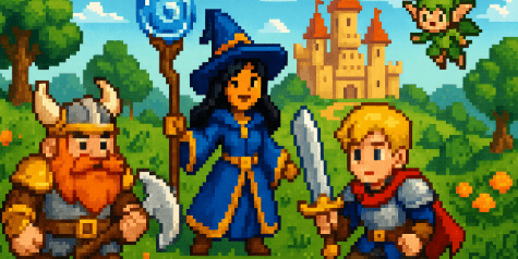 Disney Pixel RPG game