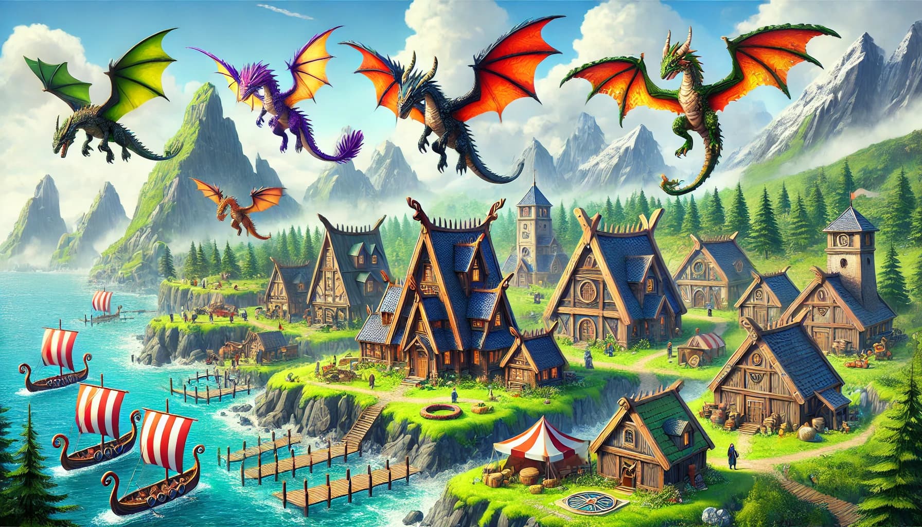 Dragons: Rise of Berk game