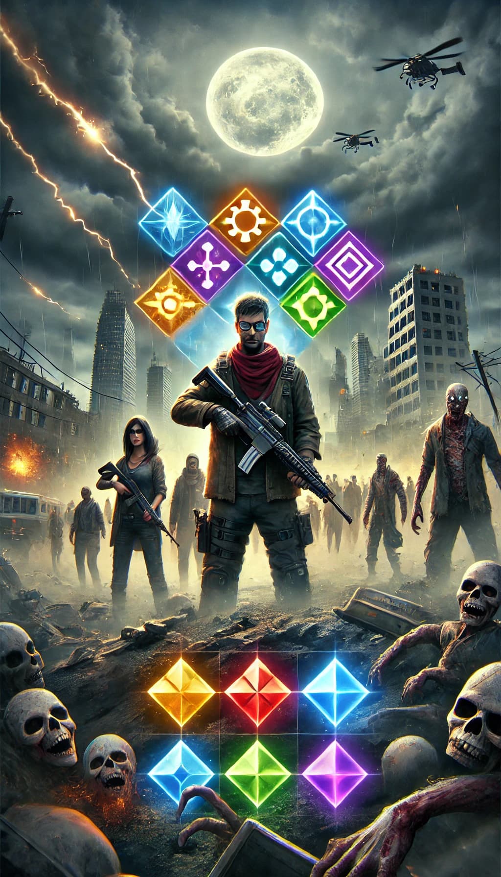 Puzzles & Survival game