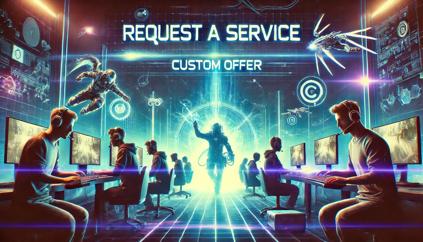 Request A Service game