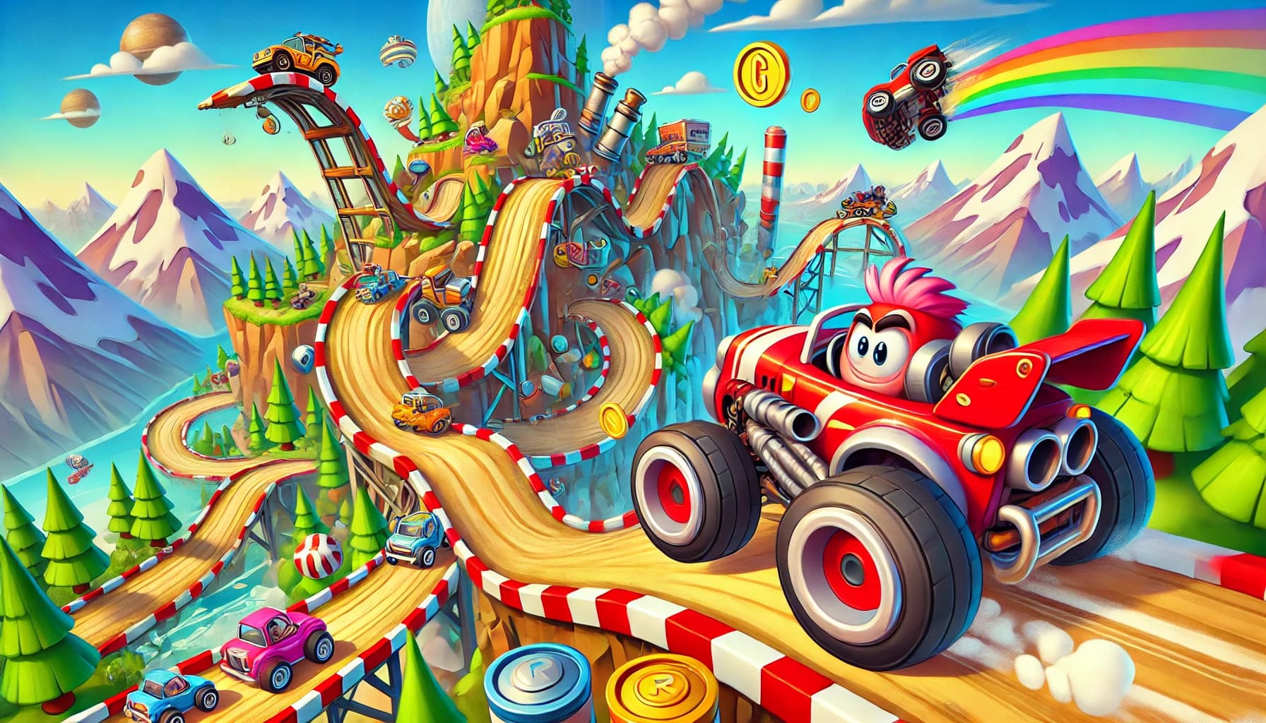 Hill Climb Racing 2 game