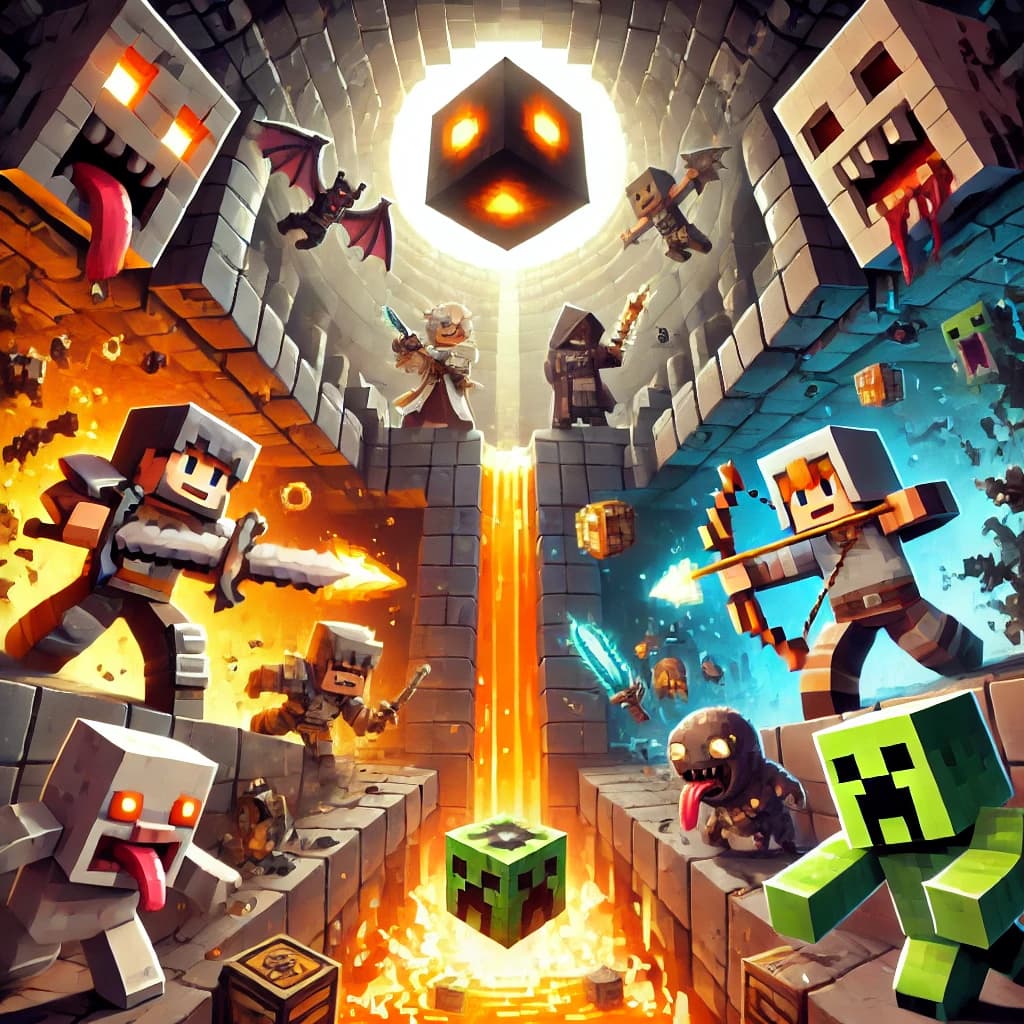Minecraft Dungeons game