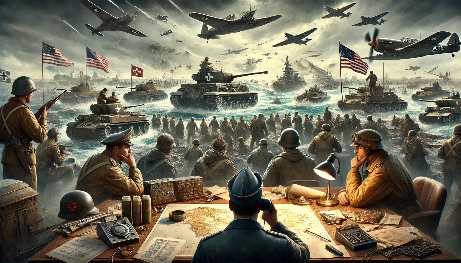 Hearts of Iron 4 game