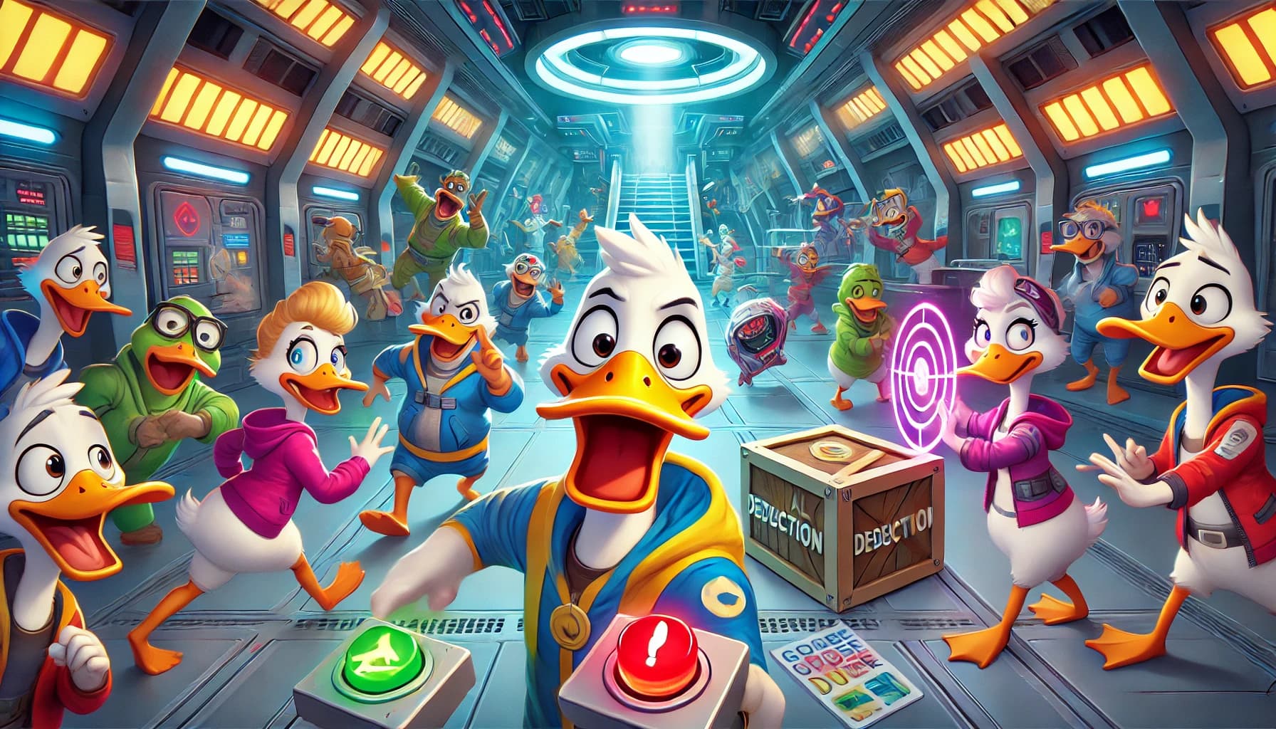 Goose Goose Duck game