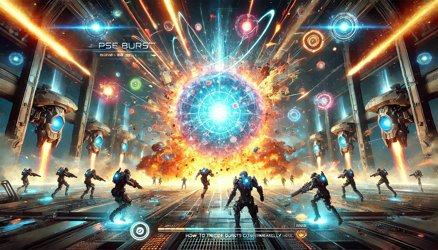 PSO2 NGS PSE Burst guide, how to trigger PSE Burst, PSO2 New Genesis PSE gauge, E marker T marker PSE, level 4 Trial Burst, PSE Climax boss, best PSE Burst farming method