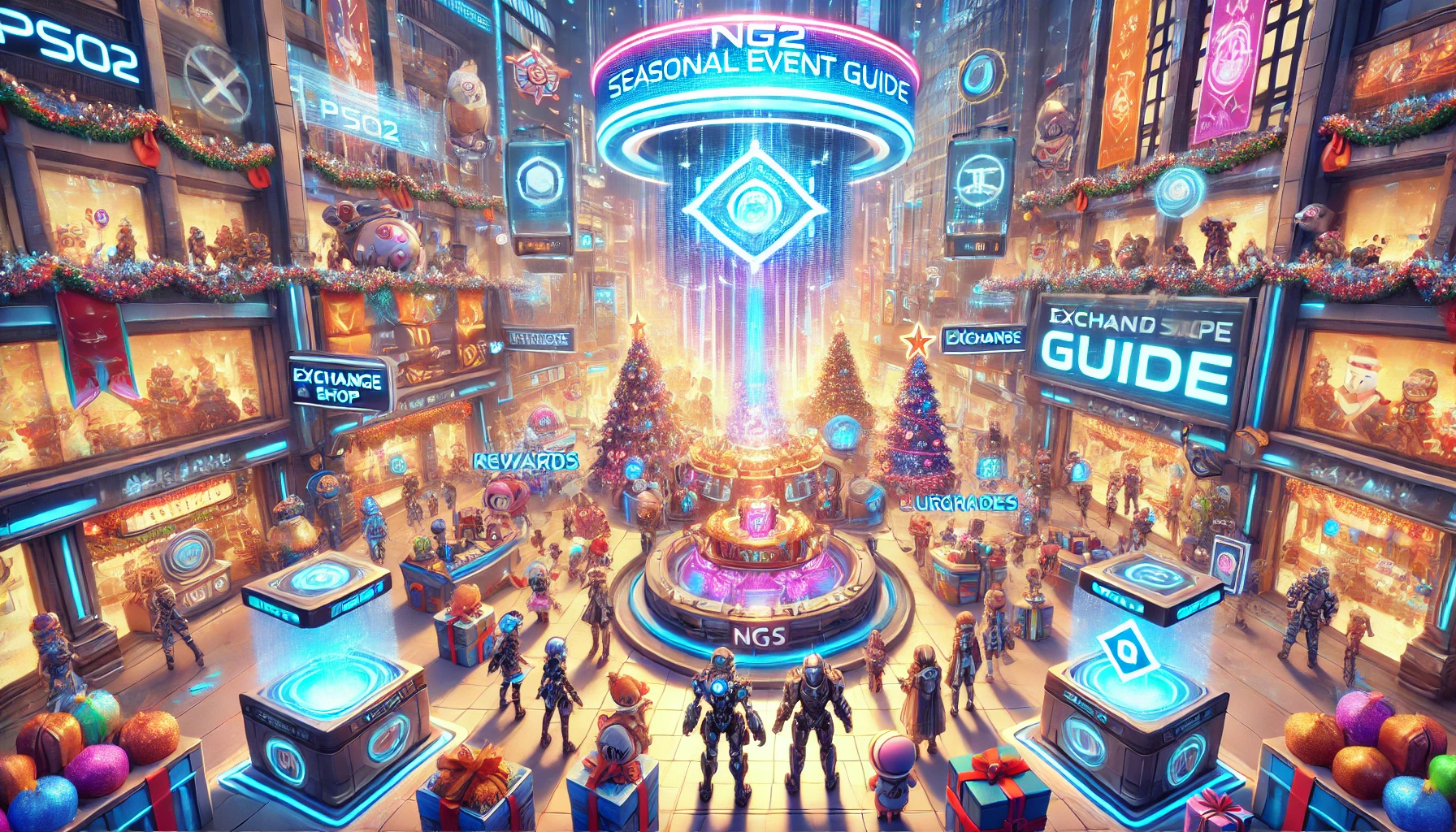 PSO2 NGS seasonal event guide, Seasonal Points PSO2 New Genesis, Seasonal Points Exchange Shop Xiandy Xitre Xiemi, best seasonal rewards NGS 2025