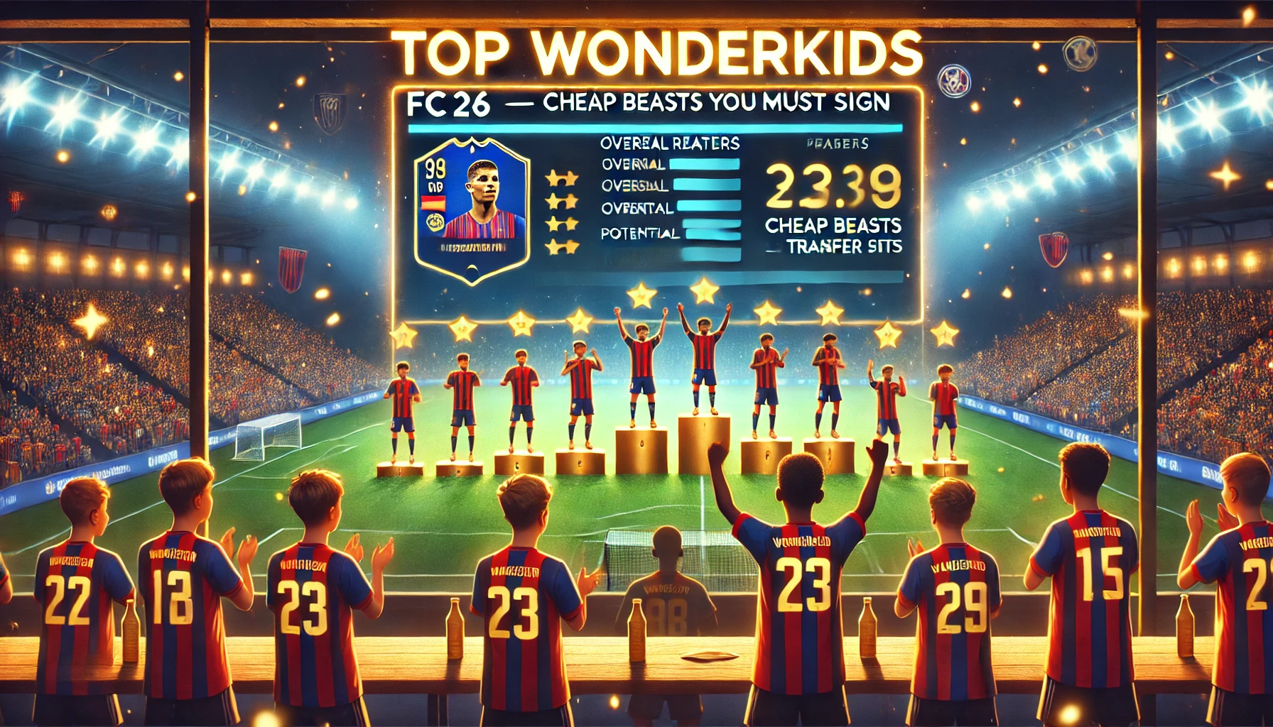 FC 26 wonderkids, FC 26 Career Mode tips, cheap wonderkids FC 26, best young players FC 26, FC 26 dynamic potential, FC 26 cheap signings, FC 26 rebuild players, FC 26 youth stars