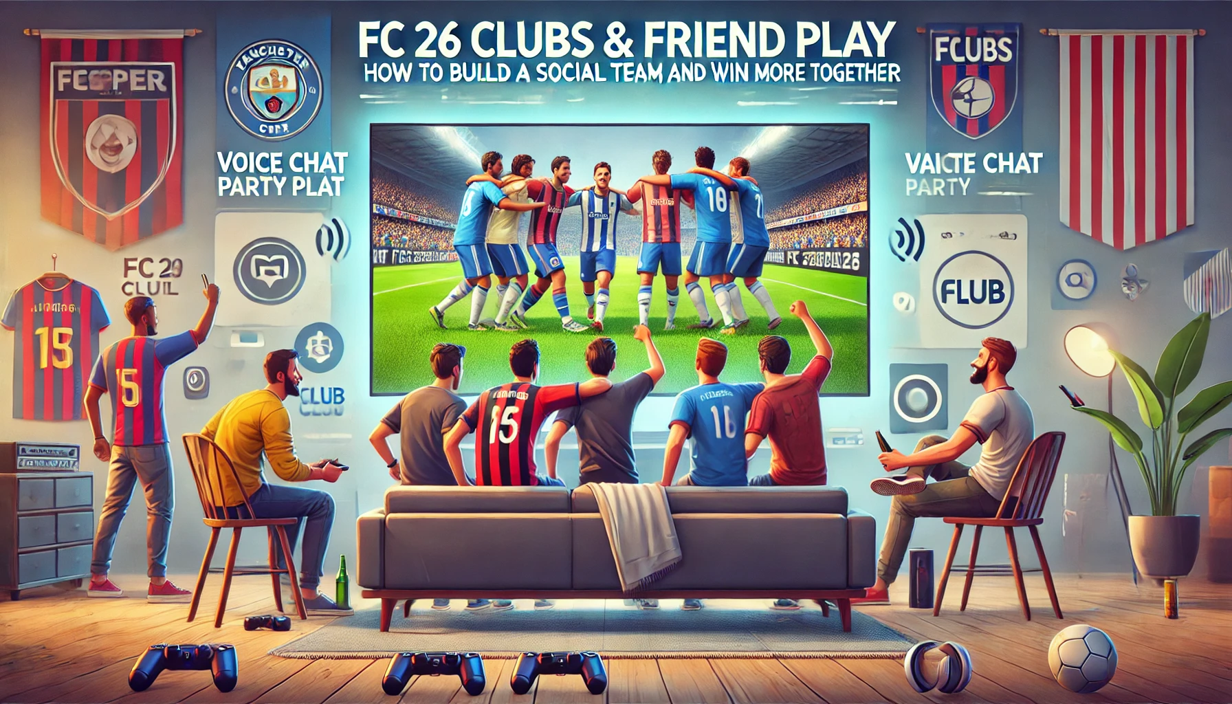 FC 26 Clubs guide, FC 26 friend play, Pro Clubs team tips, how to build a Clubs squad, FC 26 social team, FC 26 Clubs tactics, FC 26 virtual pro roles, FC 26 team chemistry, win more in Clubs FC 26 Clubs guide, FC 26 friend play, Pro Clubs team tips, how to build a Clubs squad, FC 26 social team, FC 26 Clubs tactics, FC 26 virtual pro roles, FC 26 team chemistry, win more in Clubs