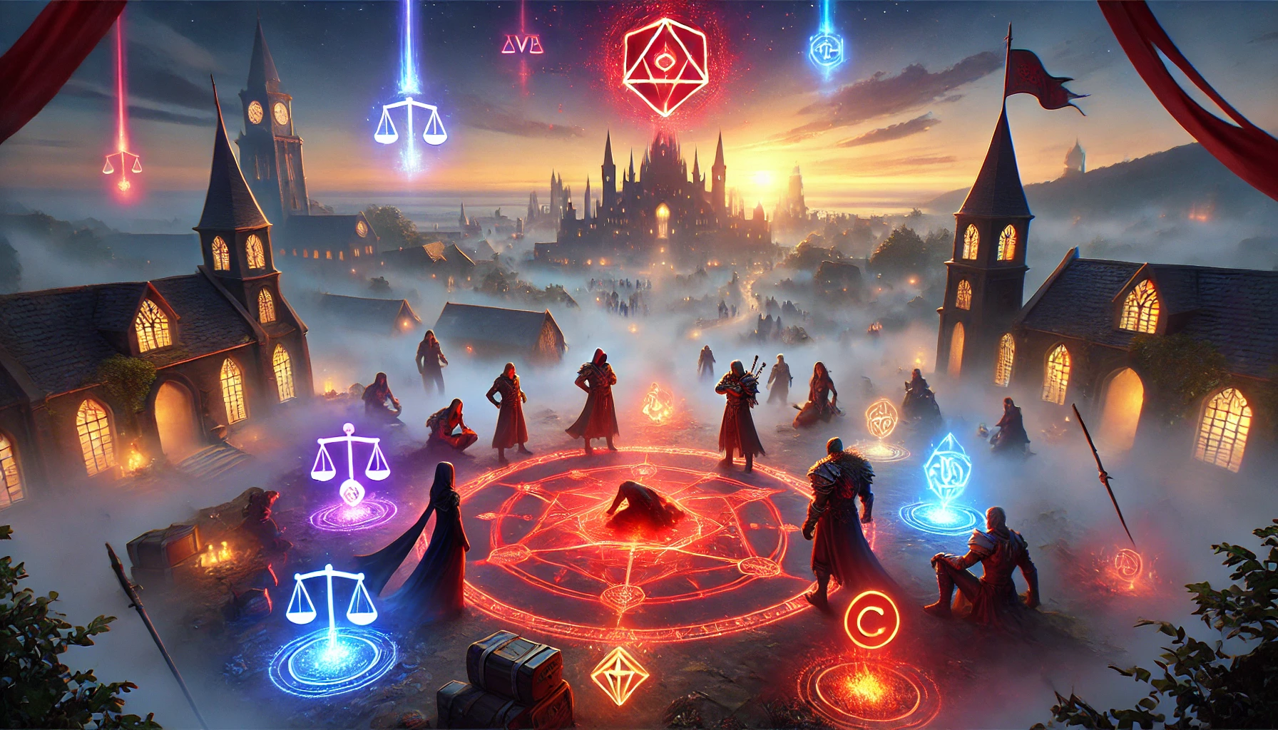 Ashes of Creation PvP, Ashes of Creation corruption system, green purple red flagging, Ashes of Creation combatant state, Ashes of Creation corrupted penalties, Ashes of Creation gear drop risk