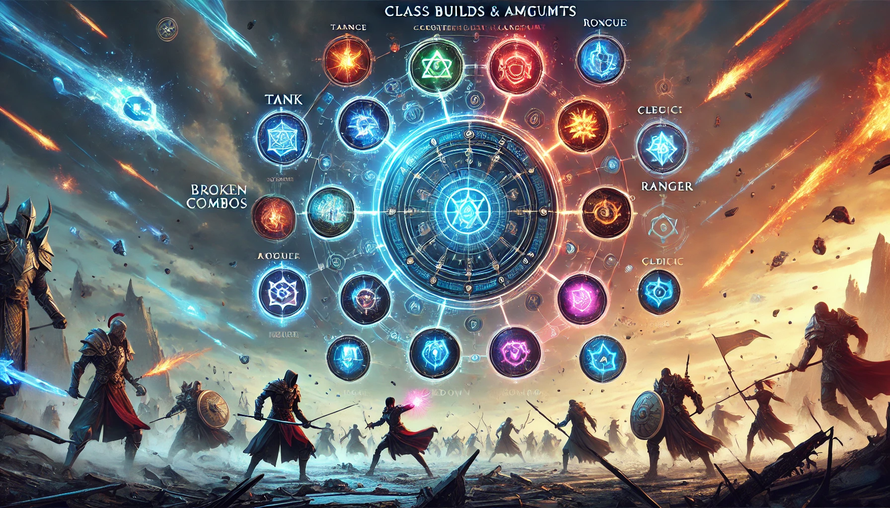 ashes of creation builds, ashes of creation augments, secondary archetype guide, ashes of creation class combos, ashes of creation theorycrafting, best synergy builds, burst build, sustain build