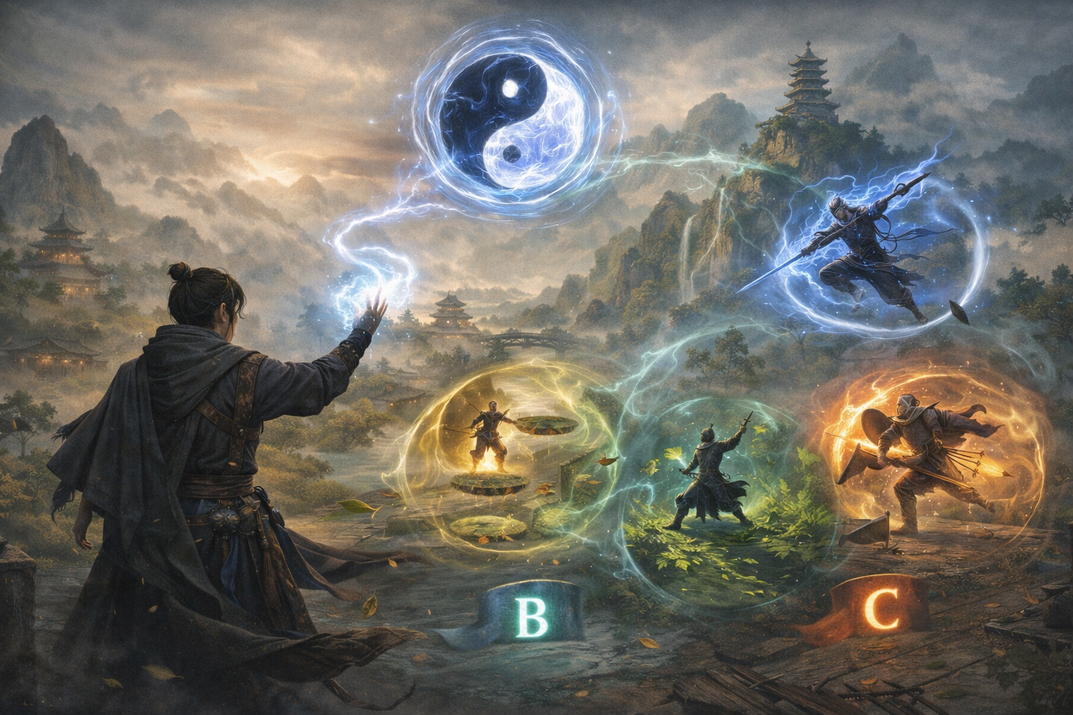 Where Winds Meet Mystic Arts explained, Where Winds Meet mystical techniques, Where Winds Meet Martial Mystic Arts, Where Winds Meet Tai Chi, Where Winds Meet Meridian Touch