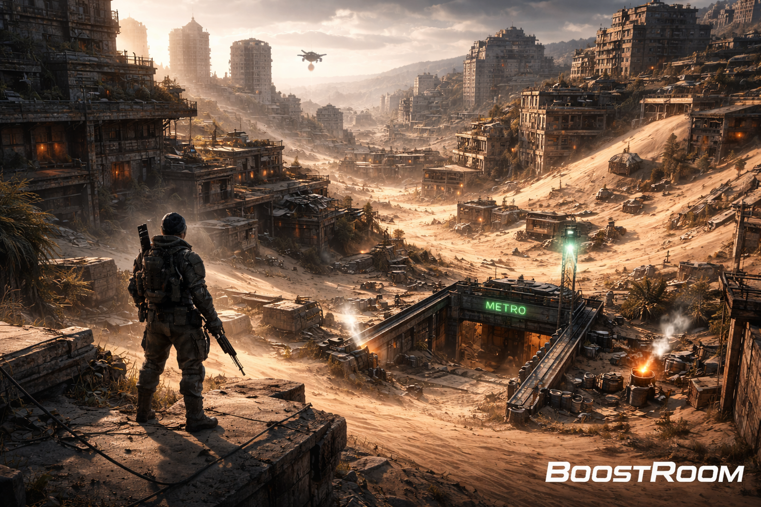 ARC Raiders Buried City map guide, Buried City routes, Buried City loot, Buried City extractions, metro extraction Buried City