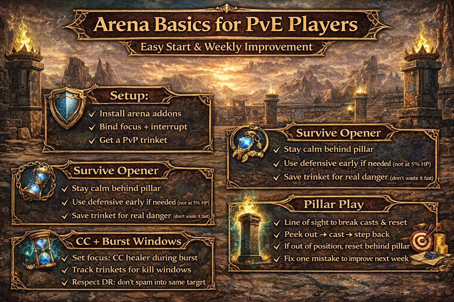 TBC arena basics, arena for PvE players, TBC Classic arena guide, how to start arenas TBC, weekly arena points TBC, TBC arena basics, arena for PvE players, TBC Classic arena guide, how to start arenas TBC, weekly arena points TBC,