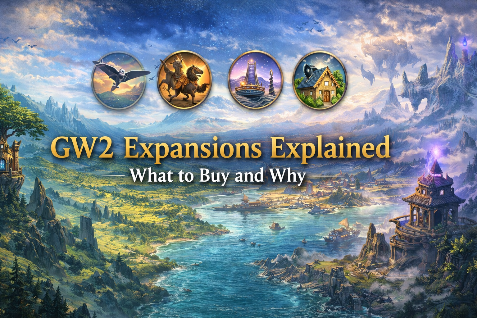 gw2 expansions explained, what gw2 expansion to buy, best gw2 expansion for beginners, guild wars 2 what to buy, heart of thorns vs path of fire