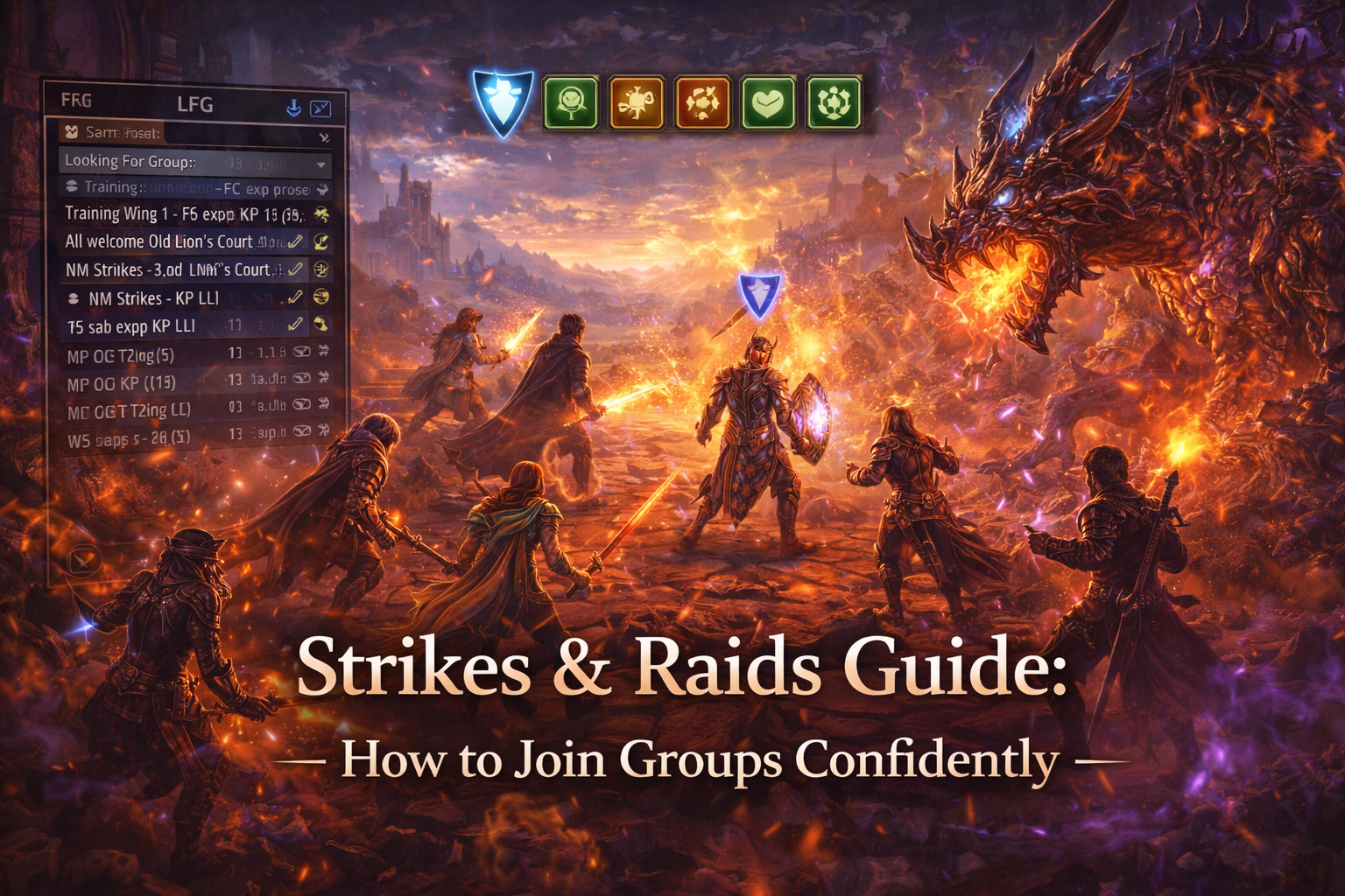 GW2 strikes guide, GW2 raids guide, GW2 LFG guide, how to join raid groups GW2, how to join strike groups GW2, GW2 killproof KP