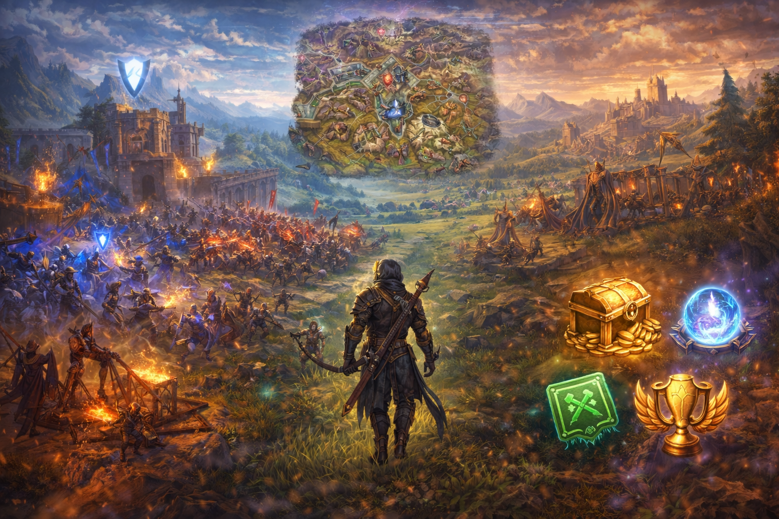 GW2 WvW beginner guide, WvW roaming guide, WvW zerg guide, GW2 WvW rewards, WvW participation