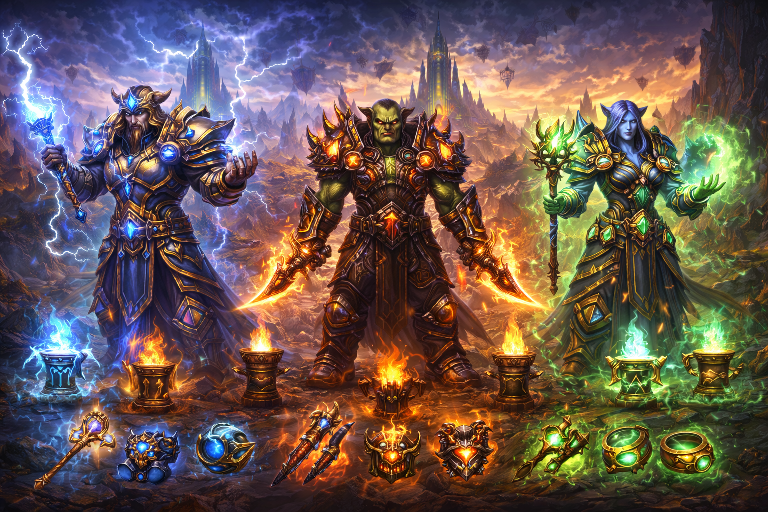 WoW TBC Classic Shaman BiS, TBC Shaman best in slot, Elemental Shaman BiS TBC, Enhancement Shaman BiS TBC, Restoration Shaman BiS TBC