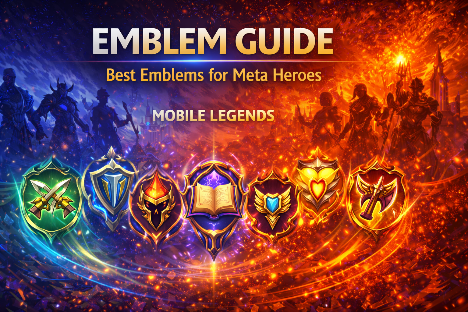 MLBB emblem guide, best emblem MLBB, emblem talents MLBB, meta heroes MLBB, assassin emblem, mage emblem, marksman emblem, tank emblem, support emblem, fighter emblem, best talents MLBB