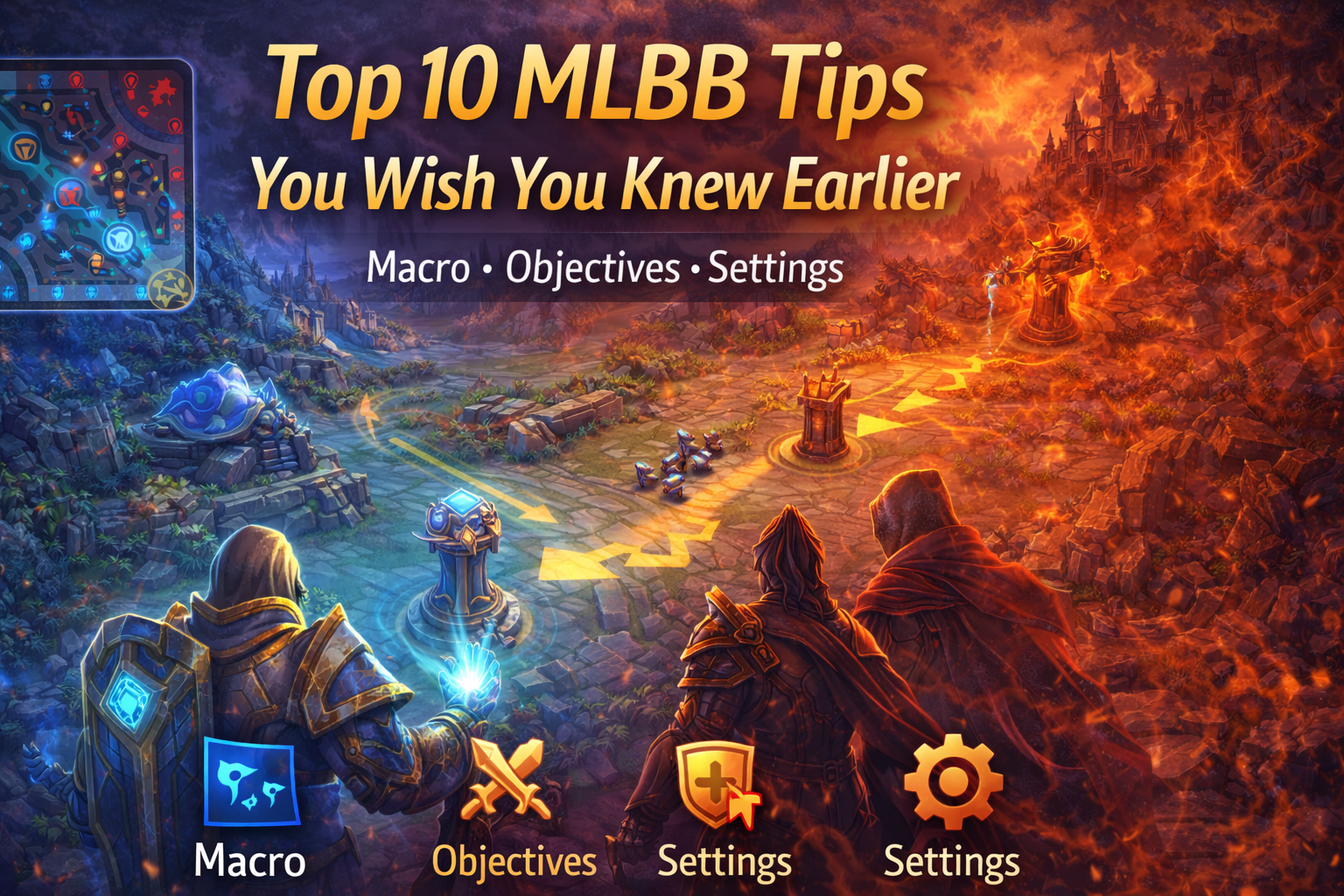 op MLBB tips, Mobile Legends tips for beginners and advanced, how to climb MLBB faster, MLBB macro tips, MLBB wave management, crash wave before roam, MLBB targeting settings