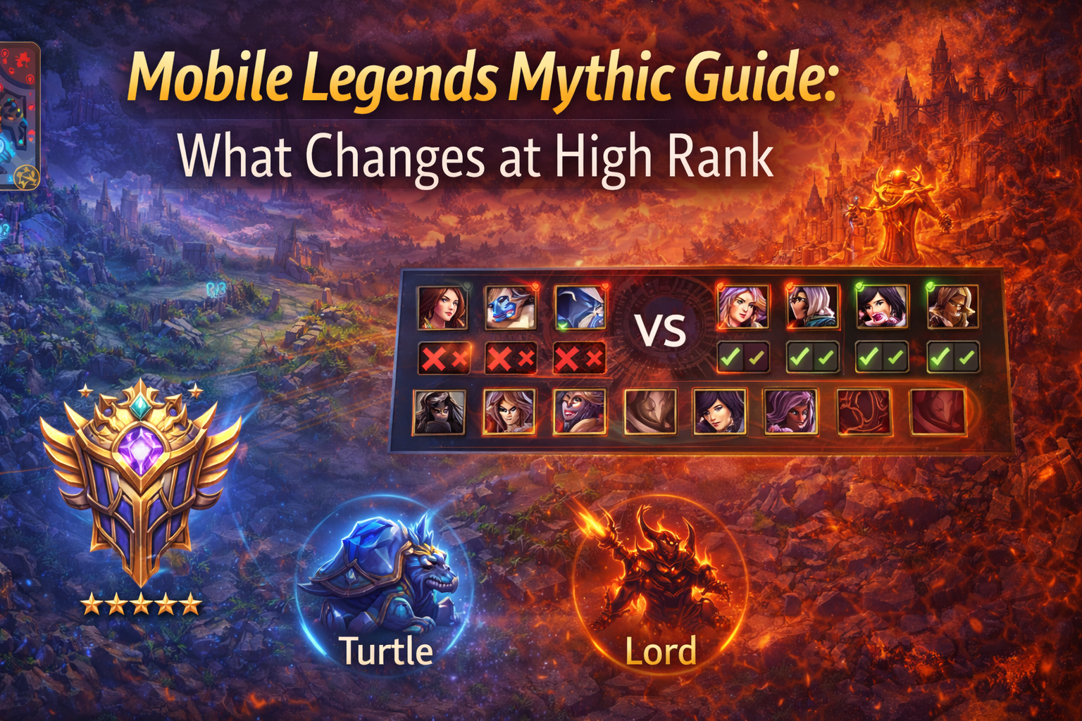 MLBB Mythic guide, what changes in Mythic MLBB, how to climb Mythic Mobile Legends, Mythic draft tips, 10 bans Mythic MLBB, lane pre-selection MLBB MLBB Mythic guide, what changes in Mythic MLBB, how to climb Mythic Mobile Legends, Mythic draft tips, 10 bans Mythic MLBB, lane pre-selection MLBB