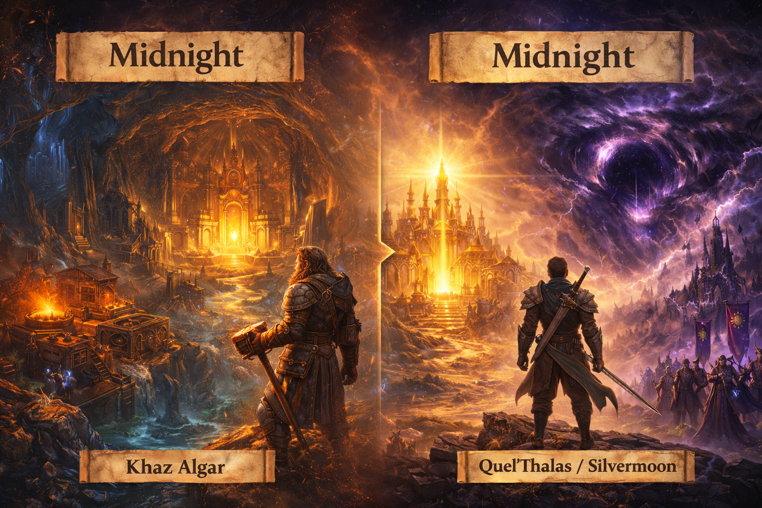 wow midnight vs the war within, world of warcraft midnight comparison, wow midnight changes, wow midnight carry over, warbands carry over midnight