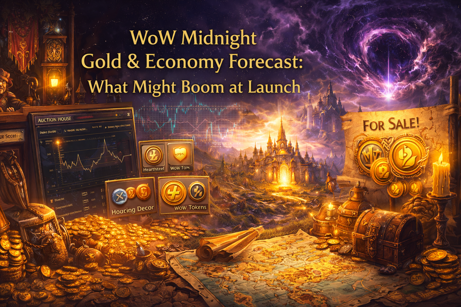 wow midnight gold forecast, wow midnight economy, wow midnight gold making, wow midnight launch economy, wow midnight auction house, wow midnight housing economy