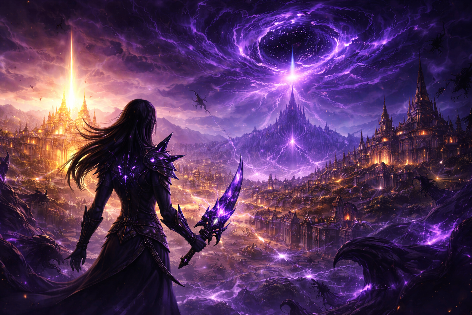 xal’atath wow, xal'atath explained, who is xal'atath, wow midnight story primer, wow midnight xal'atath, harbinger of the void, blade of the black empire lore, shadow priest artifact xal'atath