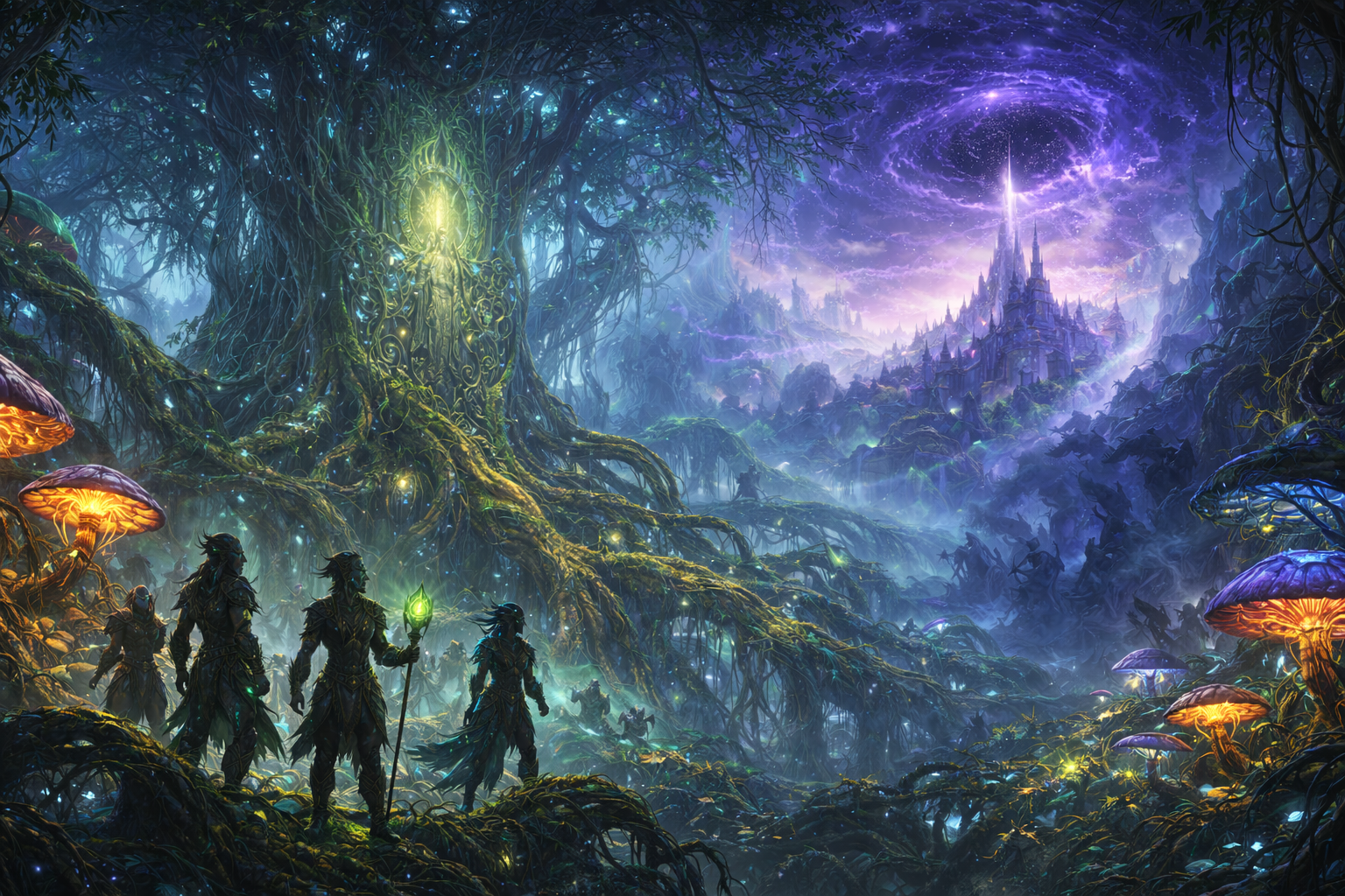 Harandar zone lore, WoW Midnight Harandar, Harandar world tree roots, confluence of world trees, rootways explained, Rift of Aln Midnight, Rift of Aln lore, dreams and reality thin, Haranir homeland