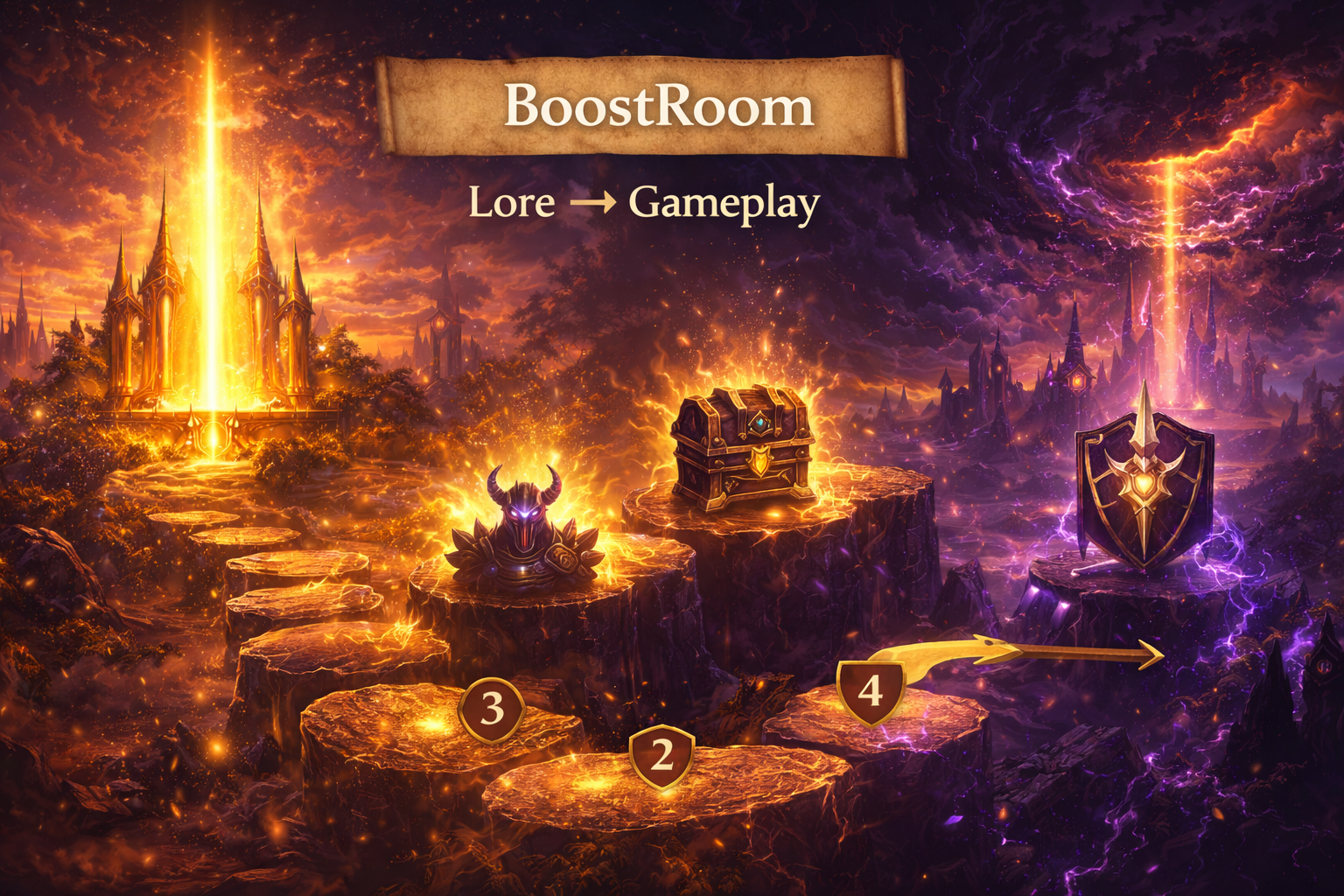 BoostRoom WoW Midnight guide, Midnight story progression order, lore to gameplay WoW, Silvermoon hub Midnight, Eversong Woods campaign, Arator’s Journey Arcantina Key