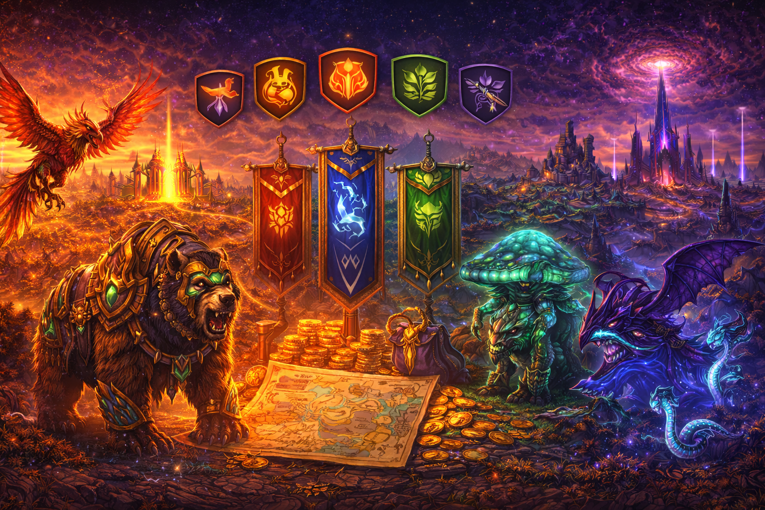 WoW Midnight mount farming, Midnight mounts, new mount types, skyriding mounts, Voidlight Marl, Silvermoon Court renown, Amani Tribe renown, Hara’ti renown