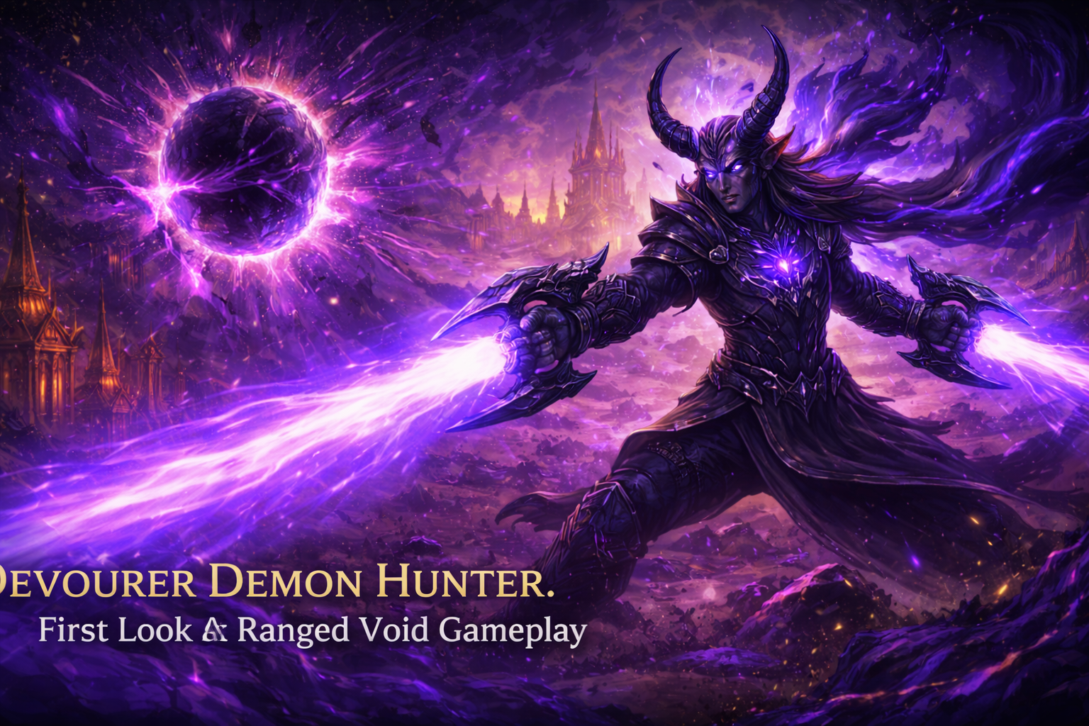 Devourer Demon Hunter, WoW Midnight Devourer spec, ranged Demon Hunter, 25 yard caster DH, Void Metamorphosis, Void Ray, Collapsing Star, Consume Devourer, Reap Cull, Soul Immolation