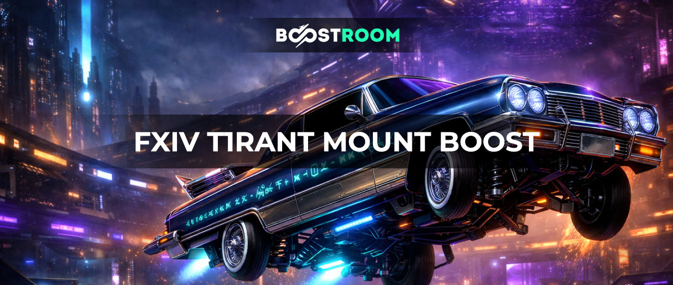 FFXIV Lowrider T1RANT Mount Boost